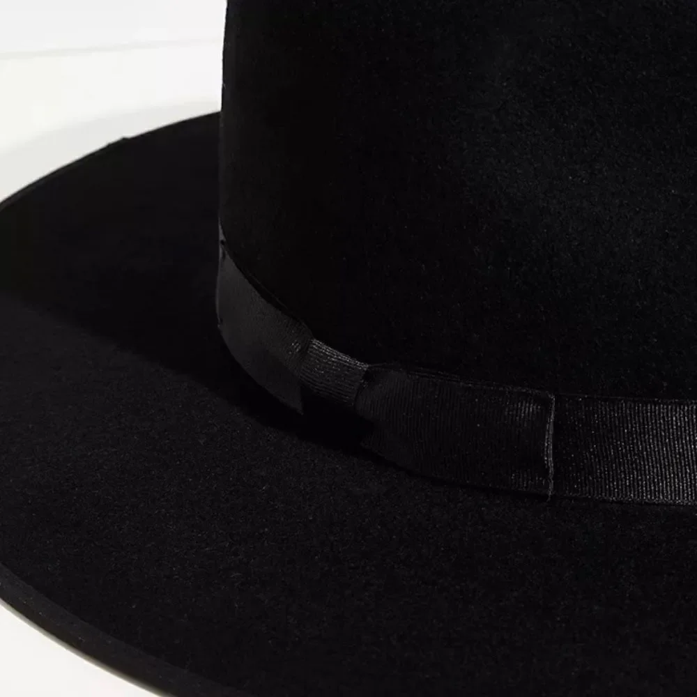 Free People Black Rancher Felt Hat M
